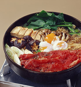 温玉すき焼き
